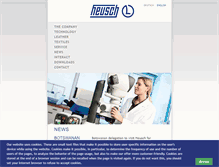 Tablet Screenshot of heusch.de